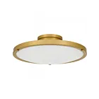 Quoizel Lighting QSF6784BRG Donne 25W Or brossé Monture semi-affleurante