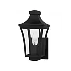 Quoizel Lighting QTN8406EK Quentin 1-Lumière 60W Noir de terre Lanterne murale extérieure