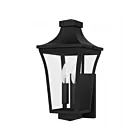 Quoizel Lighting QTN8408EK Quentin 2-Lumières 120W Noir de terre Lanterne murale extérieure