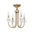 Quoizel Lighting REY1716BGD Remy 240W Bronze Or Monture semi-affleurante