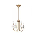 Quoizel Lighting REY5016BGD Remy 4-Lumières 240W Bronze Or Lustre