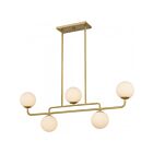 Quoizel Lighting RGS540BRG Regis Or brossé 400W Éclairage pour îlot