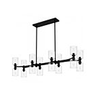 Quoizel Lighting RMD846MBK Ramada Noir mat 960W Éclairage pour îlot