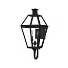 Quoizel Lighting RO8311EK Rue De Royal 2-Lumières 120W Noir de terre Lanterne murale extérieure