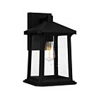 Lanterne d'extérieur Quoizel Lighting SAT8409MBK Satterfield 1-Lumière 100W Noir mat