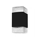 Quoizel Lighting SAX8305MBK Saxton 16W Noir mat Lanterne murale extérieure