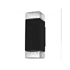 Quoizel Lighting SAX8405MBK Saxton 16W Noir mat Lanterne murale extérieure