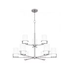 Quoizel Lighting SEY5032BN 9 Lumières Nickel brossé 900W Seymour Lustre
