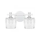 Quoizel Lighting SPD8614C Spade 2-Lumièress 20W Chrome poli Lampe de bain