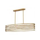 Quoizel Lighting SPL542LG Spiral Or clair 500W Éclairage pour îlot