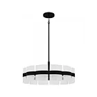 Quoizel Lighting SWE2830MBK Sweeney 6-Lumières 360W Suspendu