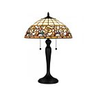 Lampe de table Betty Quoizel Lighting TF6150MBK 150W 2 Lumières Noir mat