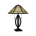 Lampe de table James Quoizel Lighting TF6151MBK 150W 2 Lumières Noir mat