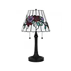 Quoizel Lighting Aurora TF6817MBK 150W Noir mat Lampe à poser