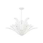 Quoizel Lighting TLH5032SW Tallulah 9-Lumières 540W Blanc de sable Lustre