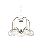 Lustre Quoizel Lighting Trilogy TRG5105BN 300W 5 lumières nickel brossé