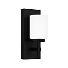 Vanité Wilburn Quoizel Lighting Wlb8605Mbk 8W 1-Lumière Noir Mat