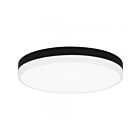 Plafonnier Quoizel Lighting WLN1615MBKW Weldin 30W Noir mat blanc
