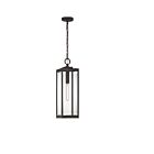 Lanterne d'extérieur Westover Quoizel Lighting WVR1907WT 150W 1 lumière bronze occidental