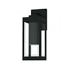 Quoizel Lighting WVR8005EK Westover 1-Lumière 15W Noir de terre Lanterne murale extérieure