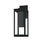 Quoizel Lighting WVR8006EK Westover 1-Lumière 15W Noir de terre Lanterne murale extérieure
