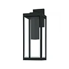 Quoizel Lighting WVR8007EK Westover 1-Lumière 15W Noir de terre Lanterne murale extérieure