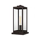 Quoizel Lighting WVR9107WT 1 Lumière Bronze occidental 100W Westover Lanterne d'extérieur