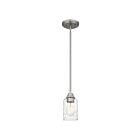 Mini suspendu Acacia Quoizel Lighting ACA1504BN 100W 1 lumière nickel brossé