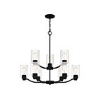 Lustre Acacia Quoizel Lighting ACA5029MBK 900W 9 lumières noir mat