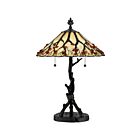 Lampe de table portable Agate Quoizel Lighting AG711TVA 150W 2 lumières bronze vaillant