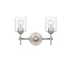 Applique de salle de bain Aria Quoizel Lighting ARI8615BN 100W 1 lumière nickel brossé