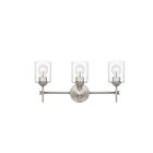 Applique de salle de bain Aria Quoizel Lighting ARI8622BN 100W 1 lumière nickel brossé
