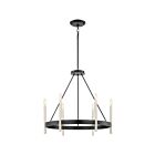 Lustre Anthem Quoizel Lighting ATH5006K 360W 6 lumières noir mystique
