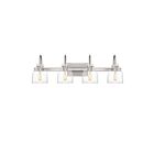 Applique de salle de bain Atmore Quoizel Lighting ATMO8629BN 60W 1 lumière nickel brossé