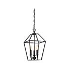 Suspendu Aviary Quoizel Lighting AVY5203PN 180W 3 lumières bronze palladien