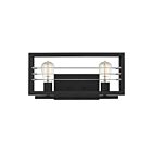 Applique de salle de bain Awendaw Quoizel Lighting AWD8616MBK 200W 2 lumières noir mat