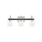 Applique de salle de bain Axel Quoizel Lighting AXE8622BN 300W 3 lumières nickel brossé