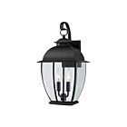 Lanterne d'extérieur Bain Quoizel Lighting BAN8409K 120W 2 lumières noir mystique