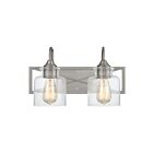 Applique de salle de bain Bartley Quoizel Lighting BART8616BN nickel brossé