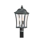 Lanterne d'extérieur Bardstown Quoizel Lighting BDS9010AGV 180W 3 lumières vert vieilli