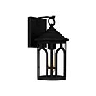 Lanterne murale Brampton Quoizel Lighting BRM8406MBK 100W 1 lumière noir mat