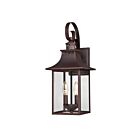 Lanterne d'extérieur Chancellor Quoizel Lighting CCR8408CU 120W 2 lumières cuivre bronze