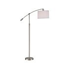 Lampe de plancher Clift Quoizel Lighting CFT9364BN 75W 1 lumière nickel brossé