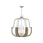 Lustre Challis Quoizel Lighting CIS5028AN 360W 6 lumières nickel antique