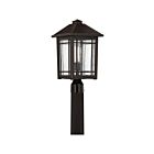 Lanterne d'extérieur Cedar Point Quoizel Lighting CPT9010PN 150W 1 lumière bronze palladien