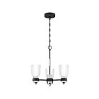 Lustre Conrad Quoizel Lighting CRD5019BN 300W 3 lumières nickel brossé