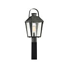 Lanterne d'extérieur Carriage Quoizel Lighting CRG9010MB 150W 1 lumière noir chiné