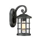 Lanterne d'extérieur Crusade Quoizel Lighting CSE8406EK 100W 1 lumière terre noire