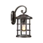 Lanterne d'extérieur Crusade Quoizel Lighting CSE8410PN 150W 1 lumière bronze palladien
