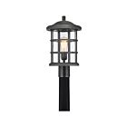 Lanterne d'extérieur Crusade Quoizel Lighting CSE9010EK 150W 1 lumière terre noire